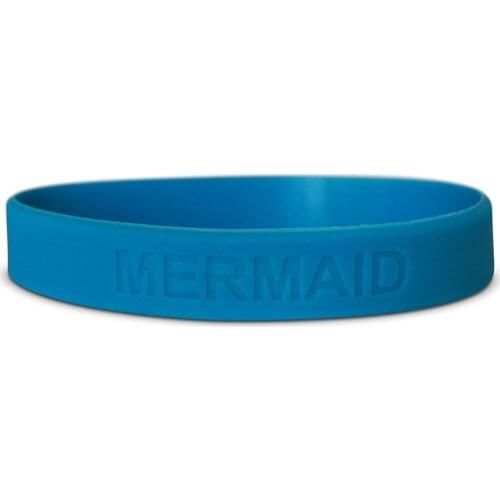 300pcs Mermaid Aqua sport silicone wristband bracelet free shipping by DHL