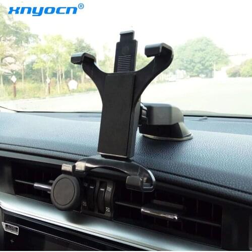 7- 11 Inch 360 Degree Rotating Universal Car Windshield Mount Bracket Kit Stand Holder For iPad mini 1 2 3 4 Samsung Tablet pc