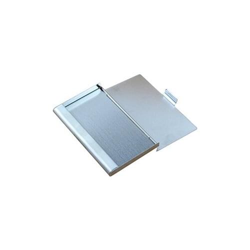 9.3x5.7x0.7cm Business ID Credit Card Case Metal Fine Box Holder Stainless Steel Pocket