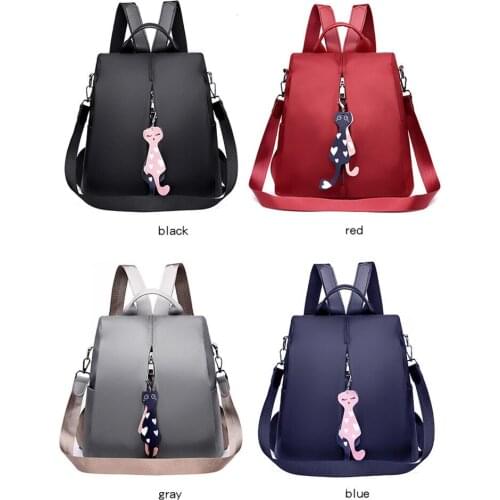 2021 Large School Bags For Teenage Girls School Backpack Female Wild Oxford Cloth Mother Student Bag Small Backpack Shoulder Bag
