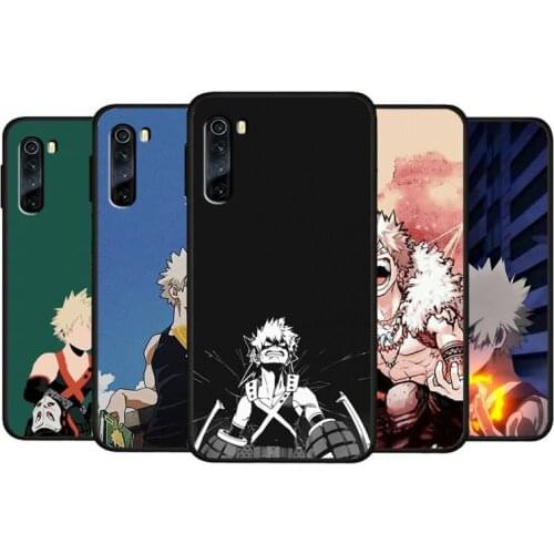 Trend Bakugo Katsuki Featured Phone Case For Xiaomi Redmi 4X 5 Plus 6 6A 7 7A 8 8A 9 Note 4 8 T 9 Pro Shell Coque