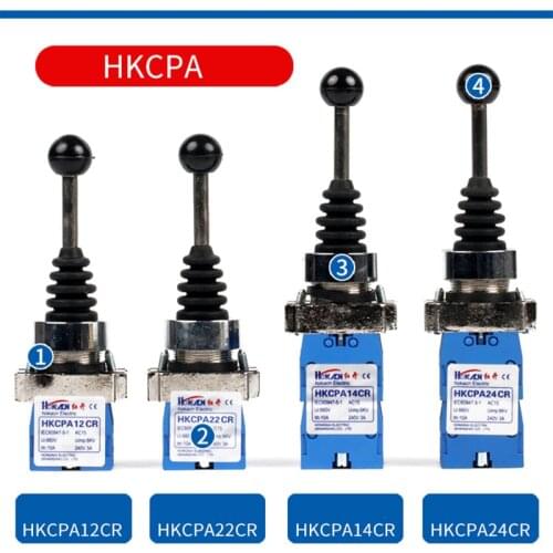 22mm Joystick Switch Cross Switch Main Controller HKC-PA12CR XD2-PA12CR XD2-PA14CR XD2-PA24CR