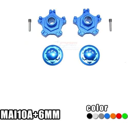 GPM ALUMINUM WHEEL HEX (+6MM)+WHEEL LOCK For 1/7 ARRMA 4WD INFRACTION 6S BLX ALL-ROAD STREET BASH-ARA10900 1RC Upgrade