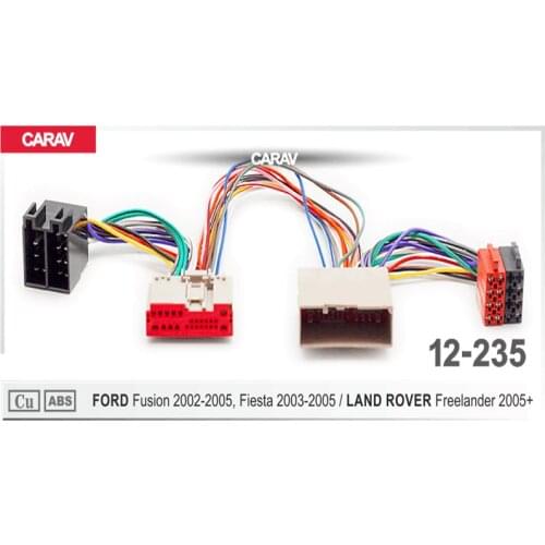CARAV 12-235 Adapter cable ISO T-Cable for FORD Fusion for LAND ROVER Parrot THB SOT T-Harness Adaptor ISO Wiring Lead