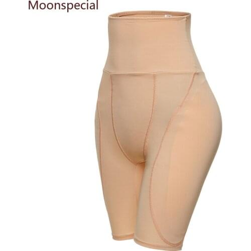 High Waisted Waist Trainer Shapewear Body Tummy Shaper Fake Ass Butt Lifter Booties Hip Pads Enhancer Booty Lifter Thigh Trimmer