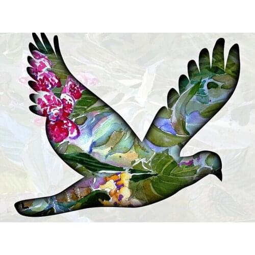 Full square round drill Diy diamond painting hummingbird cross stitch kits diamond embroidery 5d paint by numbers mosaicZP-3680