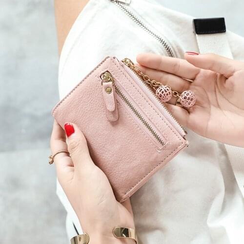 New Women Wallet Small Bifold Pocket Coin Purse Wallet For Woman Credit Card Holder Short Ladies Wallet Female Hasp Mini Clutch