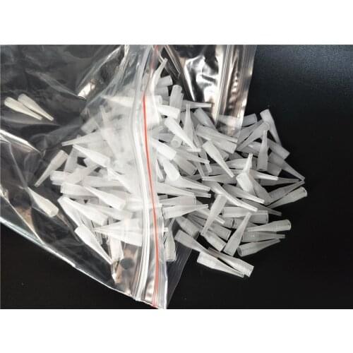 1000PCS Disposable 1RL 3/5/7F Permanent Makeup Giant Sun Needle Small Caps 5mm Diameter 2.5 Length Eyebrow Tattoo Needles Tips