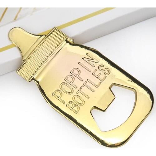 Creative and Unique Baby Bottle-shaped Bottle Opener Key Chain Can Opener Portable Key Chain Home Kitchen Supplies Accessories