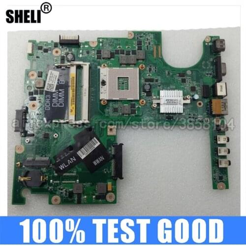 SHELI for Dell 15 1558 Laptop Motherboard Integrated S989 DAFM9BMB6D0 CN-0G936P 0G936P G936P Notebook Pc Mainboard 100% Test Ok
