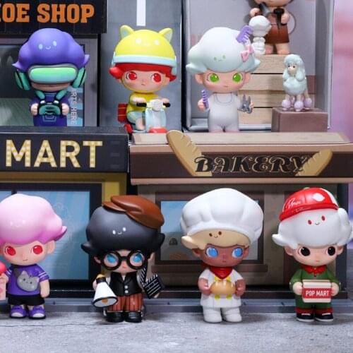 Dimoo Life University Serie Action Figure Doll Toys Collectible Dimoo World Blind Box Room Decoration Lovely Gifts for Girls