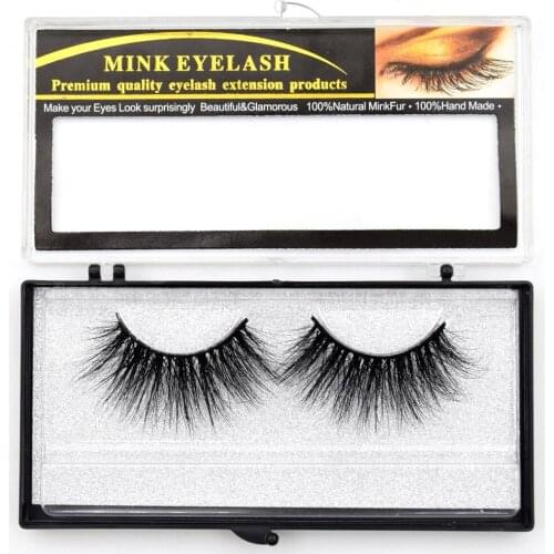 Visofree Eyelashes 25mm Lashes Handmade 3D Mink Lashes 27mm eyelashes Strip Lashes 100% cruelty-free False Eyelashes Makeup E76