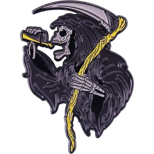 Halloween Horror Movies Skull Hard Enamel Pins Brooches Women Men Lapel Badges Backpack Collar Fashion Jewelry Gifts For Kids