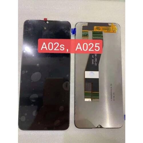 For Samsung Galaxy A02s A025 LCD With Frame Display Touch Screen Digitizer For Samsung A02s LCD A025M A025F/DS A025G/DS A025M