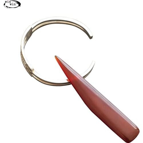 7cm~15 cm Magic Faux Agate Knife Burnisher Polishing Hand Tool Agate Knife For Gold And Sliver Copper Jewelry