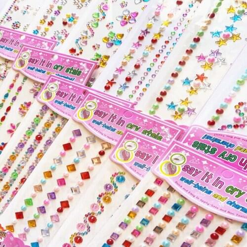 Ackle Bracelet Series Puzzle Childrens Cartoon Diy Album Mobile Phone Diamond Sticker Three-dimensional Sticker Creative Crafts