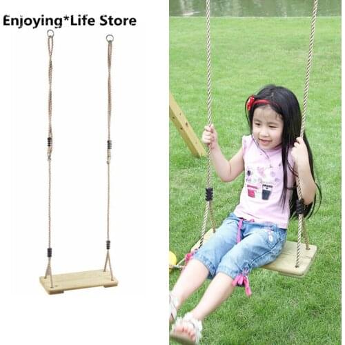 Patio Swing Wooden Childrens Swing Indoor Outdoor Swing Home Indoor Swing Seat Outdoor Patio Furniture
