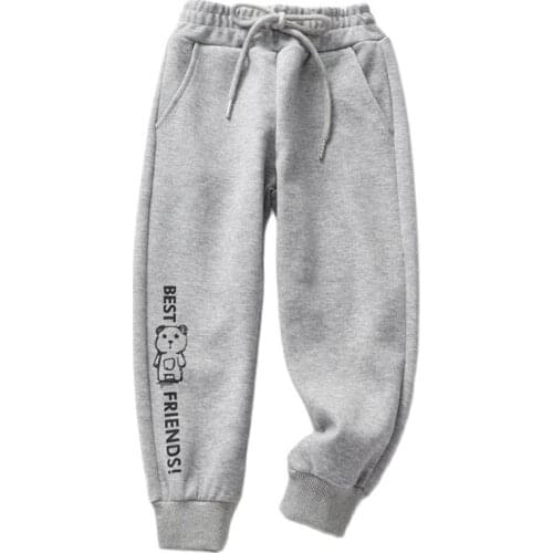 Kids Pants for girls Boys Pant Cotton Trousers Spring Autumn 2021 New Cartoon Casual Baby 3-10y Childrens clothing Sweatpants