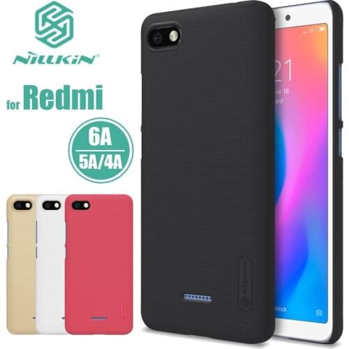 Xiaomi Redmi 6A Case Nillkin Super Frosted Shield Redmi6A Hard Back PC Cover Redmi 5A Case for Redmi 4A 5A 6A Nilkin Phone Case