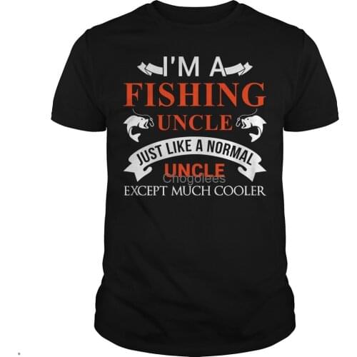 Fishing Uncle Normal Uncle T-shirt