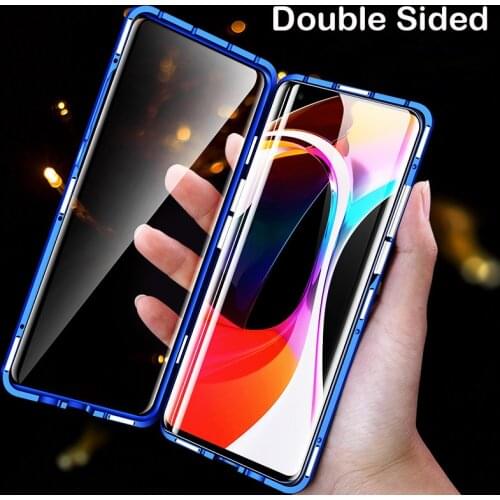 Magnetic Case For Xiaomi POCO X3 Nfc M3 F3 F2 Pro 11 Ultra CC9 Pro 10T Lite Redmi K40 Gaming Note 10 8T 7 K20 Case Metal Bumper