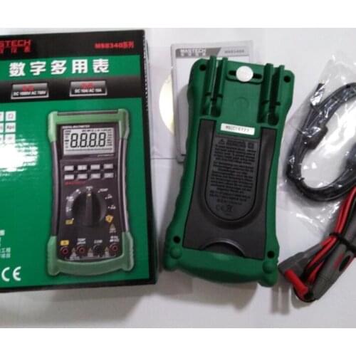 MASTECH MS8340B High Quality Auto Range True-RMS Digital Multimeter DMM Capacitance&Frequency Test&USB Interface Meter Testers