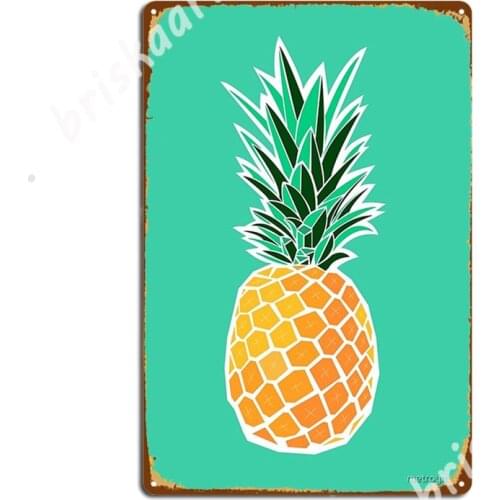 Pineapple Metal Signs personalized Cave pub Club Party Wall Plaque Tin sign Posters