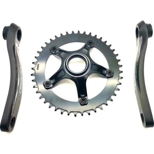 Bafang M620/G510 44TChain Wheel crank Snow fat wheel Bafang Torque mid drive kit