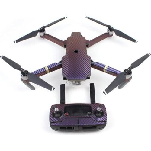 Carbon fiber Sticker remote control / body shell / arm / battery Sticker skin Protection guard for DJI Mavic Pro Drone