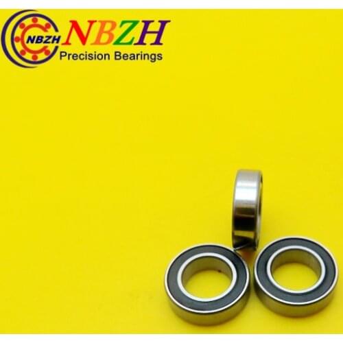 NBZH Blue rubber seal ball bearing MR148-2RS 8*14*4 mm ABEC-5 Z2 50pcs/lot