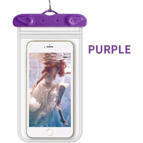 Newly Mobile Phone Waterproof Bag Drift Diving Thick Barrier-Free Transparent Waterproof Mobile Phone Case