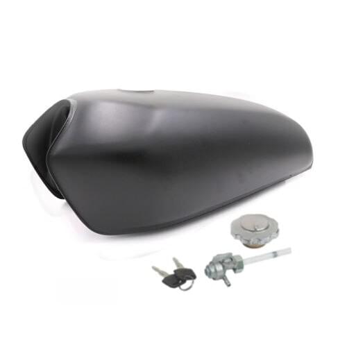 New Motorcycle Metal Gas Fuel Tank 9L With Cap Switch Cafe Racer For Honda CG125 CG125S CG250