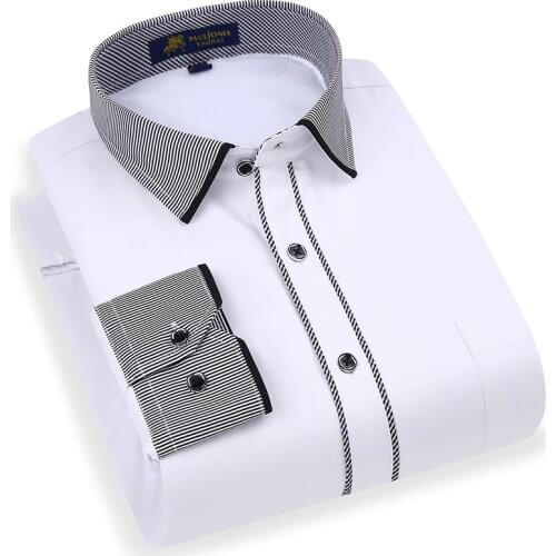 Мужские флисовые рубашки PAULJONES China At AliExpress