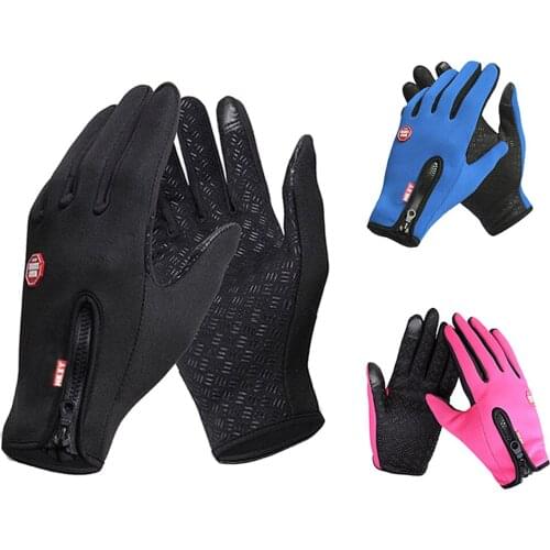 Outdoor Winter Fishing Gloves Waterproof Three or Two Fingers Cut Anti-slip Climbing Glove Hiking Camping Riding Gloves S-L