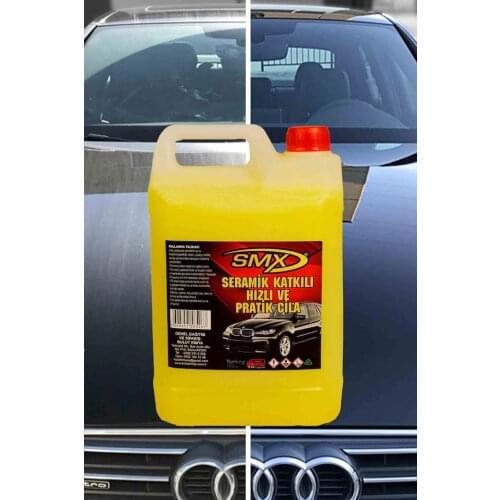 SMX CERAMIC DOPED FAST And PRACTICAL POLISH (5 Lt)-M.Fiber Cloth Gift 474243255