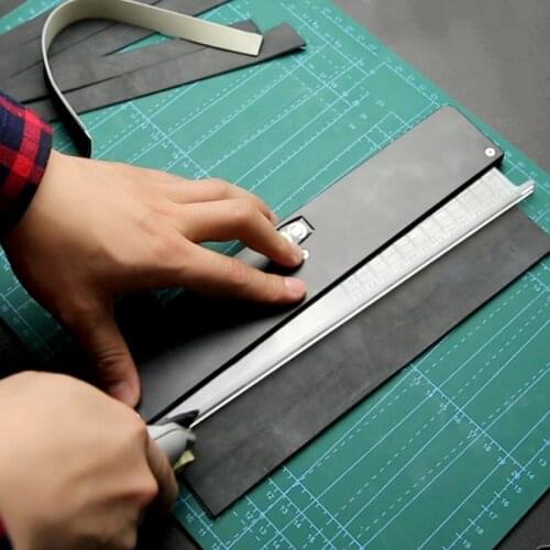 Universal Flat Measuring Tape Cutting ruler Adjustable Tapered Slingshot Flat Rubber Band Cutting Template Trapezoidal Tool