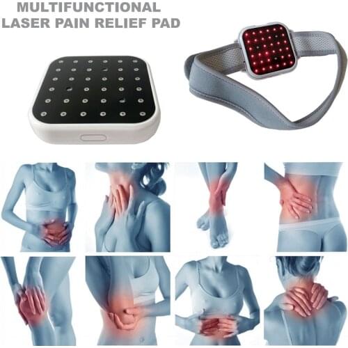 Cold Laser Red Light Therapy Device with Display, LLLT for Shoulder, Joint, Muscle Pain Reliever, Safe for Pet, 36 laser diodes