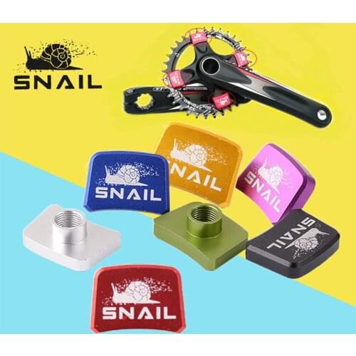 SNAIL MTB Bicycle Chainwheel Screws 7075 Aluminum Alloy Single Chainring Bolts Road Mountain Bike Disc Screws for Crankset