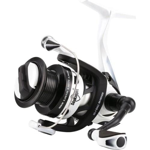 High quality low price metal Body Carbon Rotor Spinning Fishing Reel 2000 3000 11BB 6.2:1 260g 2 SpoolS Spinning Fishing Reel