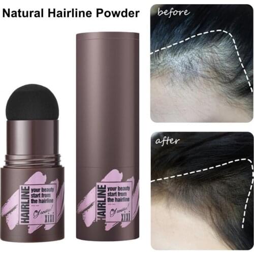 1.1g Hairline Powder Hairline Contouring Stick Healthy Creative Mini Three-dimensional Light Shadow Hairline Powder for Beauty
