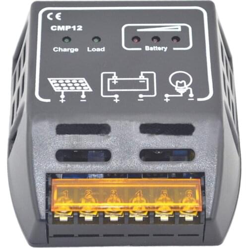 1PC 10A 12V/24V Solar Panel Adapter Charge Controller Battery Regulator for Short circuit Over-load Under-voltage protection