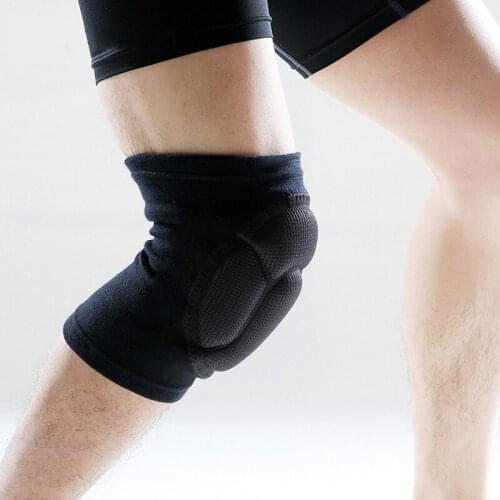 2 PCs Fitness Knee Support Braces Elastic kneepad Nylon Sport Knees Pad Sleeve for Football Basketball Volleyball kneepad Men