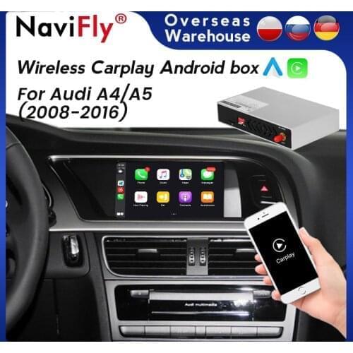 Apple Carplay Adapter Android Auto Add-on interface for A4 A5 S5 B8 MMI System Concert Symphony Radio with Carplay Apps Airplay