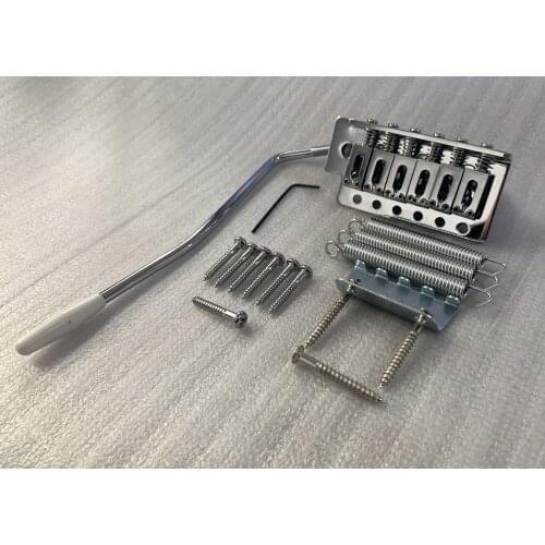 Professional Discount 6 Saddle Hardtail Bridge Tremolo Guitar strings Bridge for Electric Guitar parts Accessories #L047