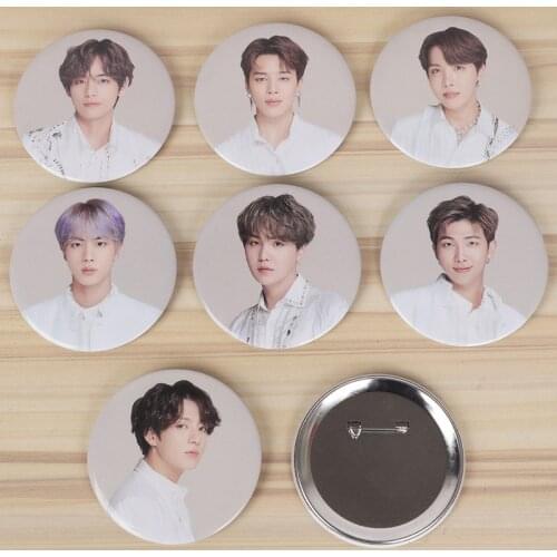 KPOP Bangtan Boys Tour Same Pin Badges The Final Seoul Encore Metal Brooch Accessories