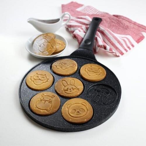 Casting Granite Zoo Pancakes Pan Black