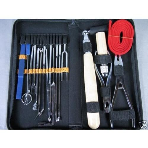 Best Piano tools,19pcs of tuning maintenance quality tools