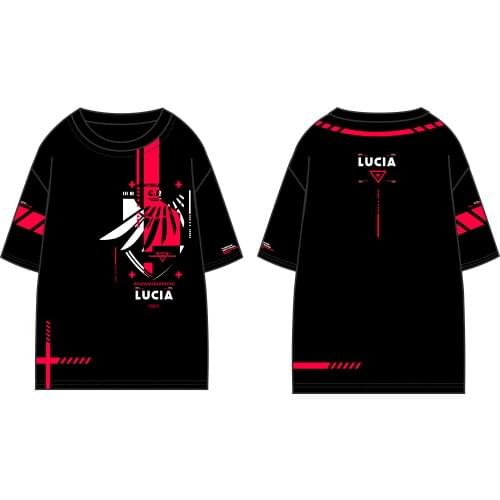 MGFHOME Anime JK PUNISHING: GRAY RAVEN Lucia Cosplay Shirt Related T-Shirt Tops Tee Women Men Casual tshirt t shirt Costume