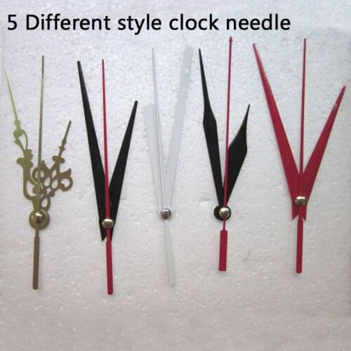 5 set News Quartz Clock Movement for Clock Mechanism Repair DIY clock parts accessories shaft 16.5mm Free shipping Wholesale