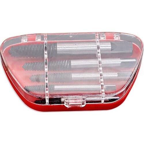 Water Pipe Break Wire Extractor Triangular Valve Screw Extractor Electric Hot Water Pipe Broken Pipe Anti-Tooth Screw Cone Tool